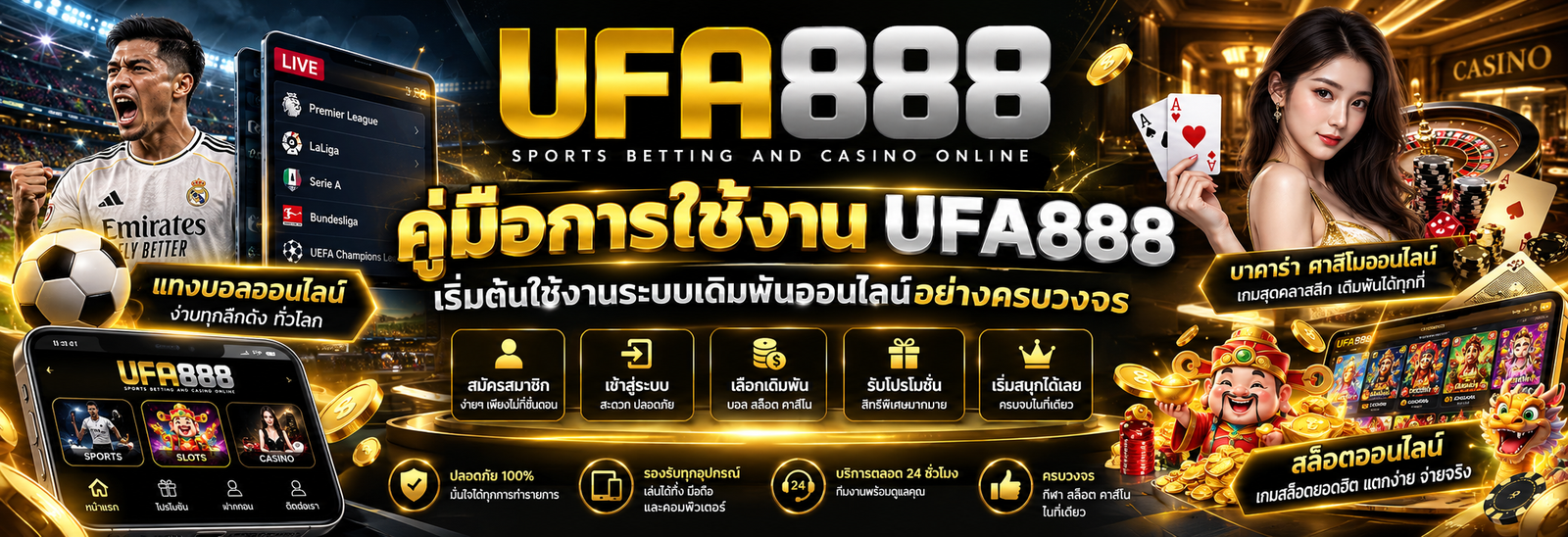เริ่มต้นใช้งาน UFA888 คู่มือสมัครสมาชิกสำหรับผู้เล่นมือใหม่